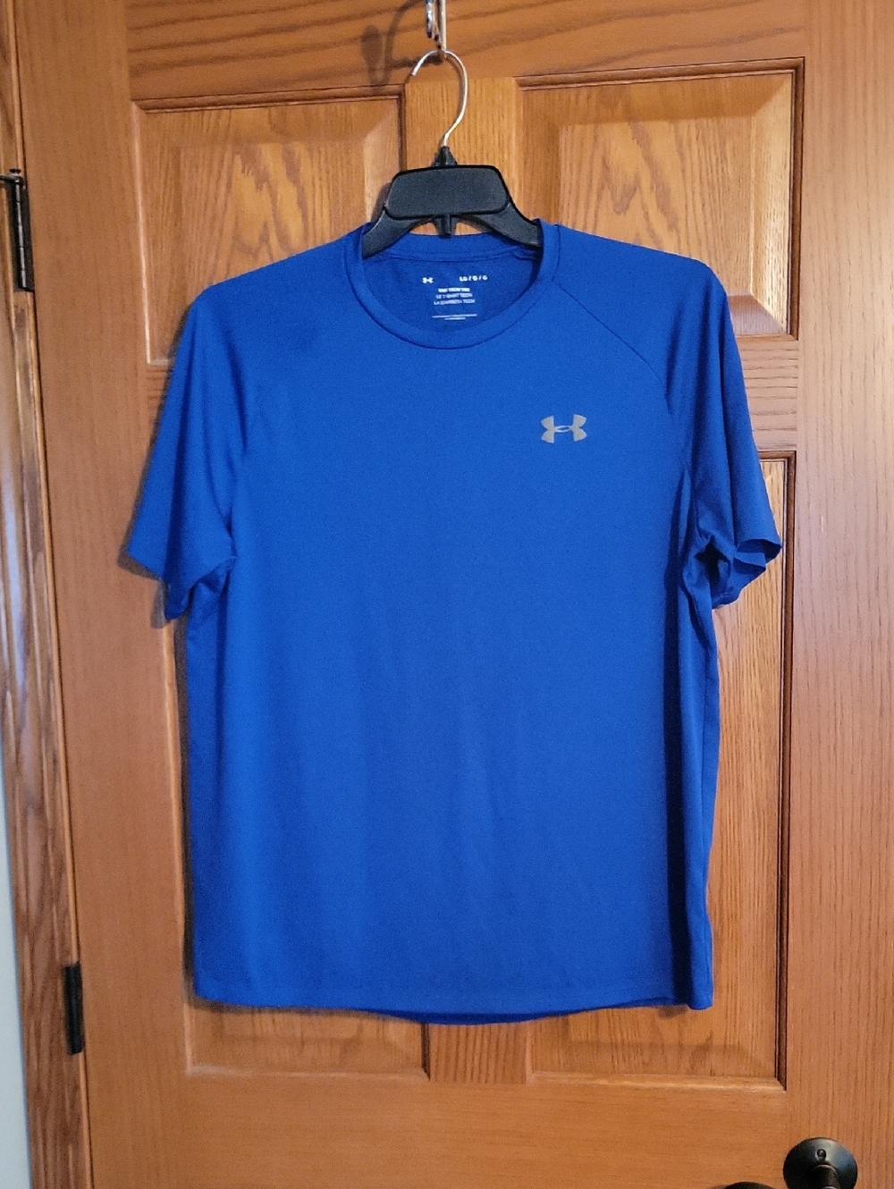 Under Armour Men’s Royal Blue Short-Sleeve Crew Performance Shirt